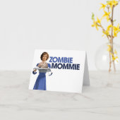 Zombie Mommie Kaart (Gele Bloem)