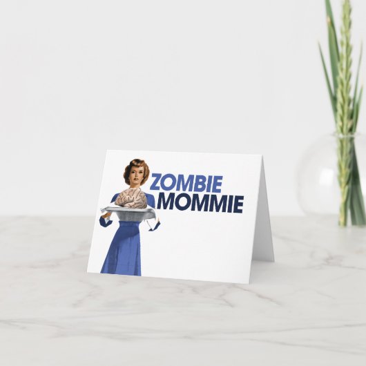 Zombie Mommie Kaart (Voorkant)