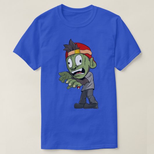 Zombie Monkey Horror Scary Halloween 6936 T-shirt (Design voorkant)