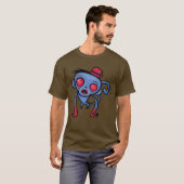 Zombie Monkey T-shirt (Voorkant volledig)