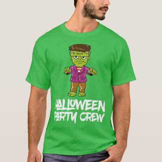 Zombie Monster Halloween Bijpassend Kostuum T-shirt