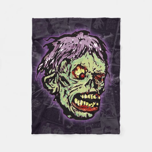 Zombie Monster (shock) Fleece Deken (Voorkant)