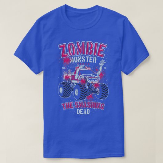 Zombie Monster Truck 1 T-shirt (Design voorkant)