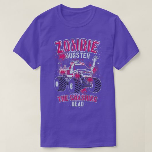 Zombie Monster Truck T-shirt (Design voorkant)