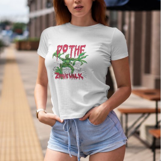 Zombie Monster Walking T-shirt