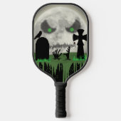 Zombie Moon Pickleball Paddle (Voorkant)