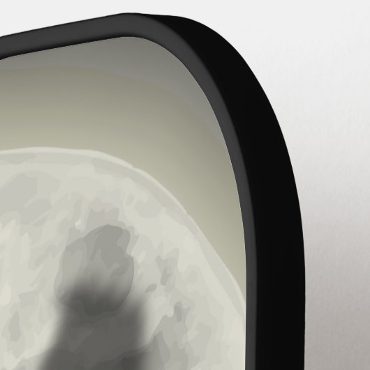 Zombie Moon Pickleball Paddle (Links Detail)