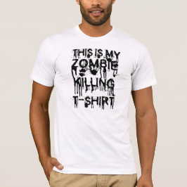 Zombie moord t-shirt
