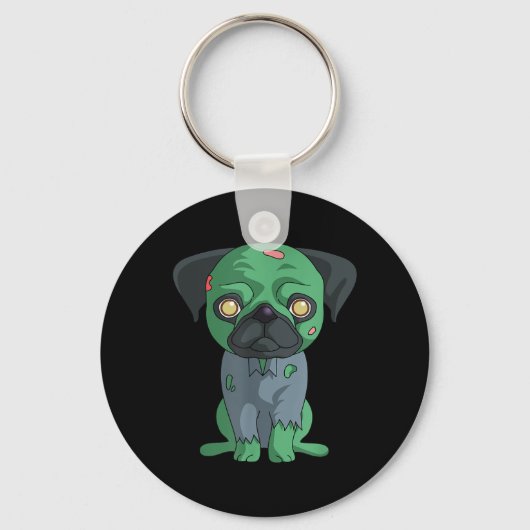 Zombie Mops Sleutelhanger (Voorkant)
