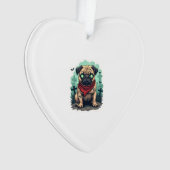 Zombie Mopsparade Ornament (voorkant)