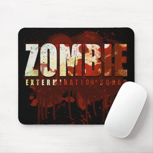 Zombie Mousepad Muismat (Met muis)