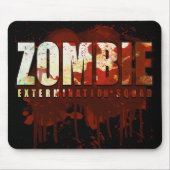 Zombie Mousepad Muismat (Voorkant)