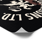 Zombie Movie Vintage Travel Poster (Hoek)