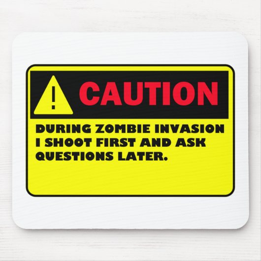 ZOMBIE MUISMAT (Voorkant)