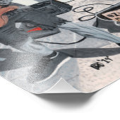 Zombie Muzikant Metaalmuziek Fantasy Foto afdrukke Foto Afdruk (Hoek)