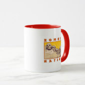 Zombie Nation Coffee Mok—Nerdtastische Design Mok (Voorkant rechts)