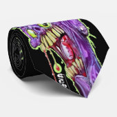 Zombie necktie Kcustom Kulture by Scorch Stropdas (Opgerold)