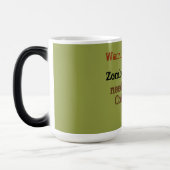Zombie Needs Coffee Magische Mok (Links)