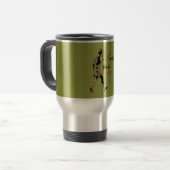 Zombie Needs Coffee Reisbeker (Voorkant links)