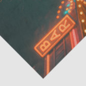 Zombie Neon Boardwalk | Gothic Undead Halloween Tissuepapier (Detail)