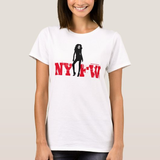 Zombie New York Mode Week T-shirt (Voorkant)