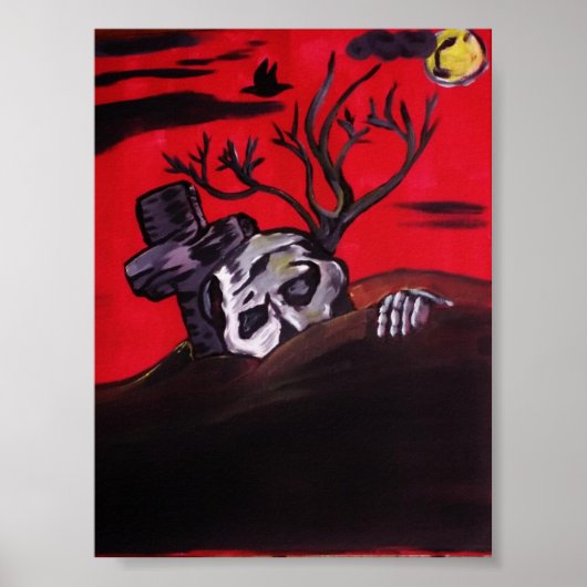 Zombie Night Poster (Voorkant)