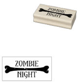 Zombie Night Rubberstempel (Gestempeld)