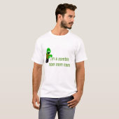 Zombie nom nom t-shirt (Voorkant volledig)