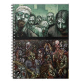 Zombie-notebook Notitieboek (Voorkant)