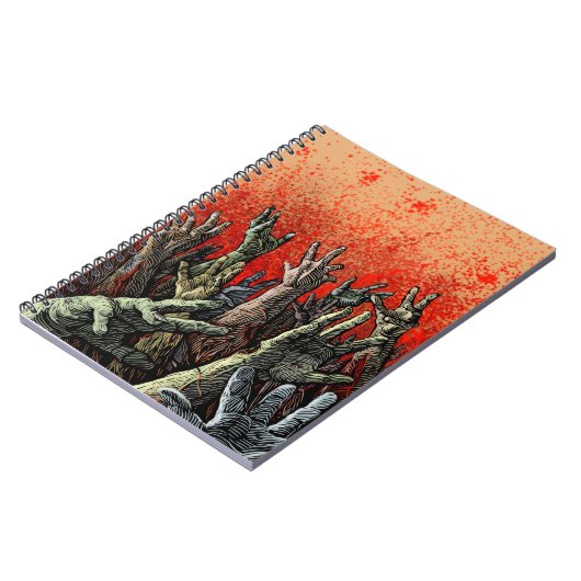 Zombie-notebook Notitieboek (Linkerzijde)