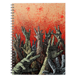 Zombie-notebook Notitieboek