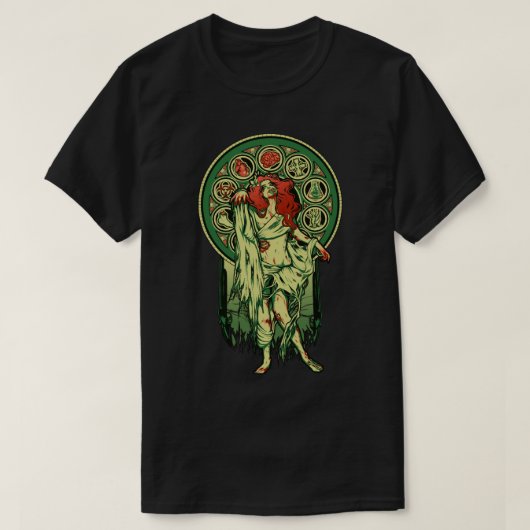Zombie Nouveau T-shirt (Design voorkant)