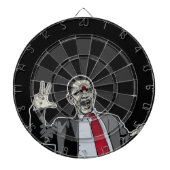 Zombie Obama Dart Board sets Dartbord (Voorkant)