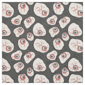 Zombie ogen bloederig Halloween  Stof (Swatch)
