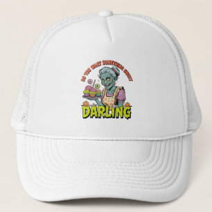 Zombie Oma - Sweet Halloween Darling Trucker Pet
