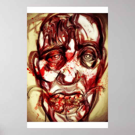 zombie onder de levenden poster (Voorkant)