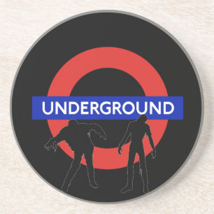 Zombie Ondergrondse Onderzetters