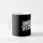 Zombie Ondode Hyzer Grappige Disc Golf Zombie Lief Koffiemok (Voorkant links)