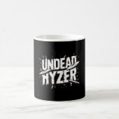 Zombie Ondode Hyzer Grappige Disc Golf Zombie Lief Koffiemok (Center)