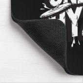Zombie ondood Hyzer Grappige Discgolf Zombie Liefh Muismat (Hoek)