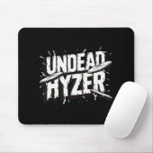 Zombie ondood Hyzer Grappige Discgolf Zombie Liefh Muismat (Met muis)