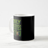 Zombie “only Eyes For You” Horror Valentine Creepy Koffiemok (Voorkant links)