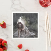 Zombie op de sporen servet (Insitu)