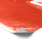 Zombie op een budget Halloween Poster (Hoek)