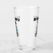 Zombie op een fiets glas (Links)
