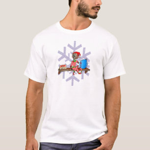 Zombie op een Plank T-shirt