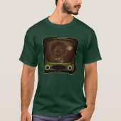 Zombie op tv - 2 t-shirt (Voorkant)