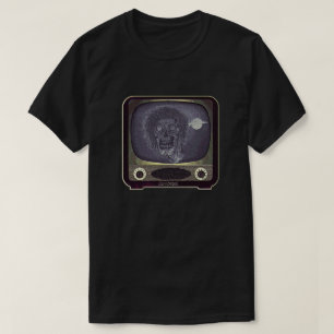 Zombie op tv - Gold T-shirt