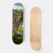 Zombie Opkomende Vollemaan Kerkhof Persoonlijk Skateboard (Voorkant)