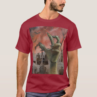 Zombie Opkomst Halloween T-Shirt